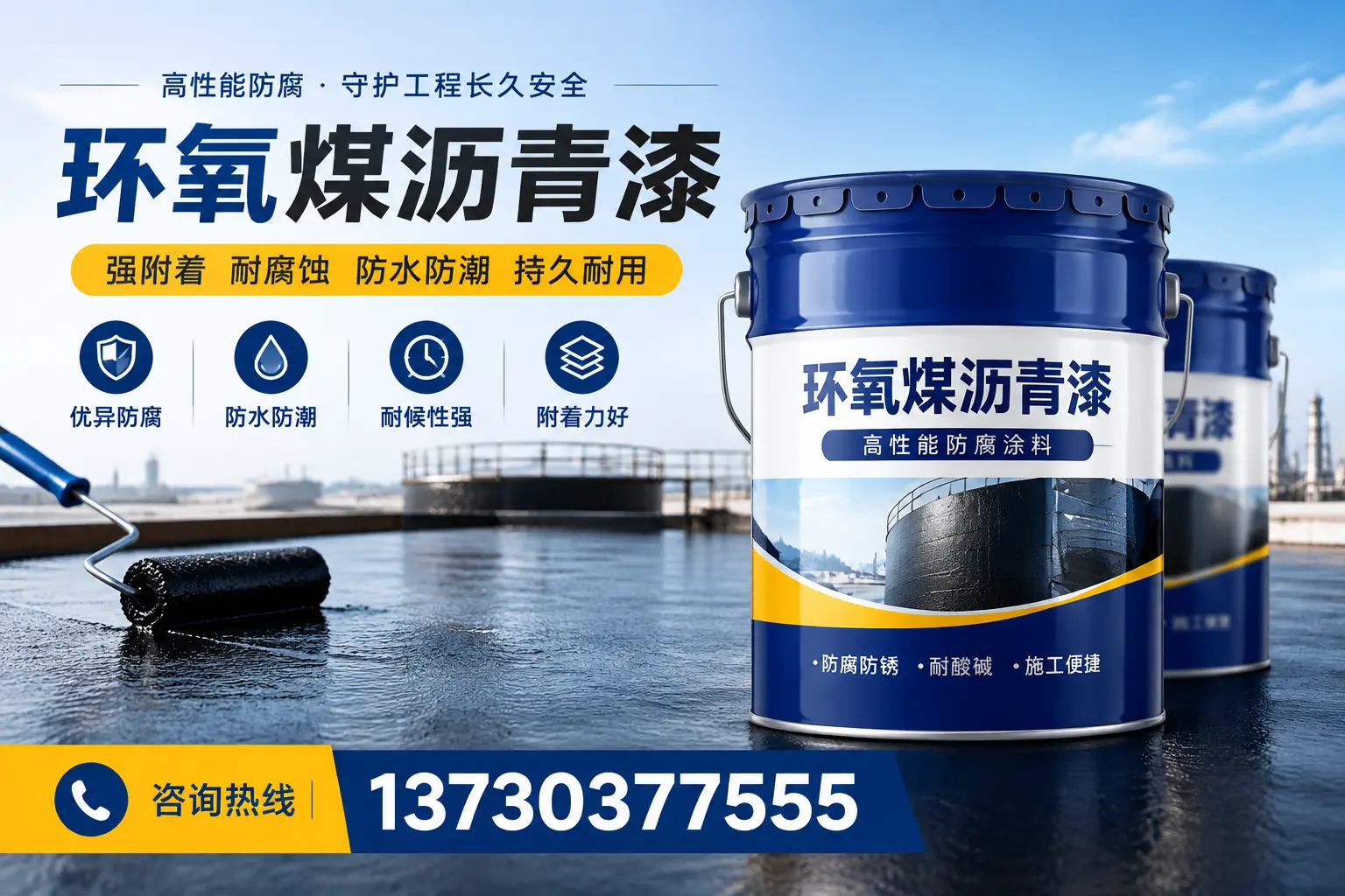 如何判断环氧煤沥青漆的质量?宁武消费者指南