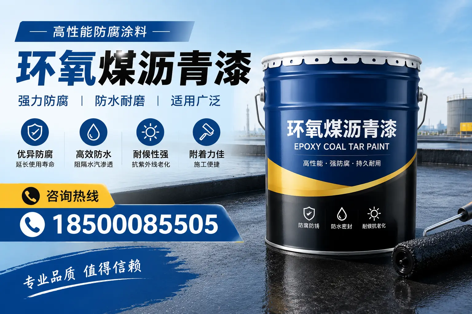 环氧煤沥青漆的主要成分与功能，宁武用户深度了解
